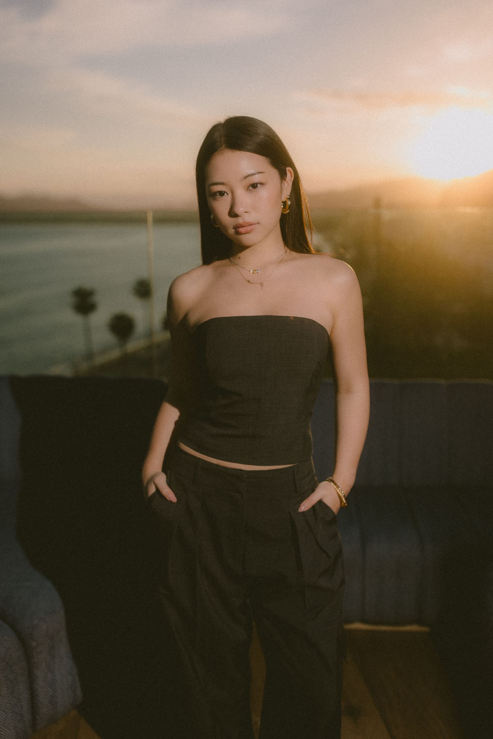 photo book shoot French Riviera cannes sunset